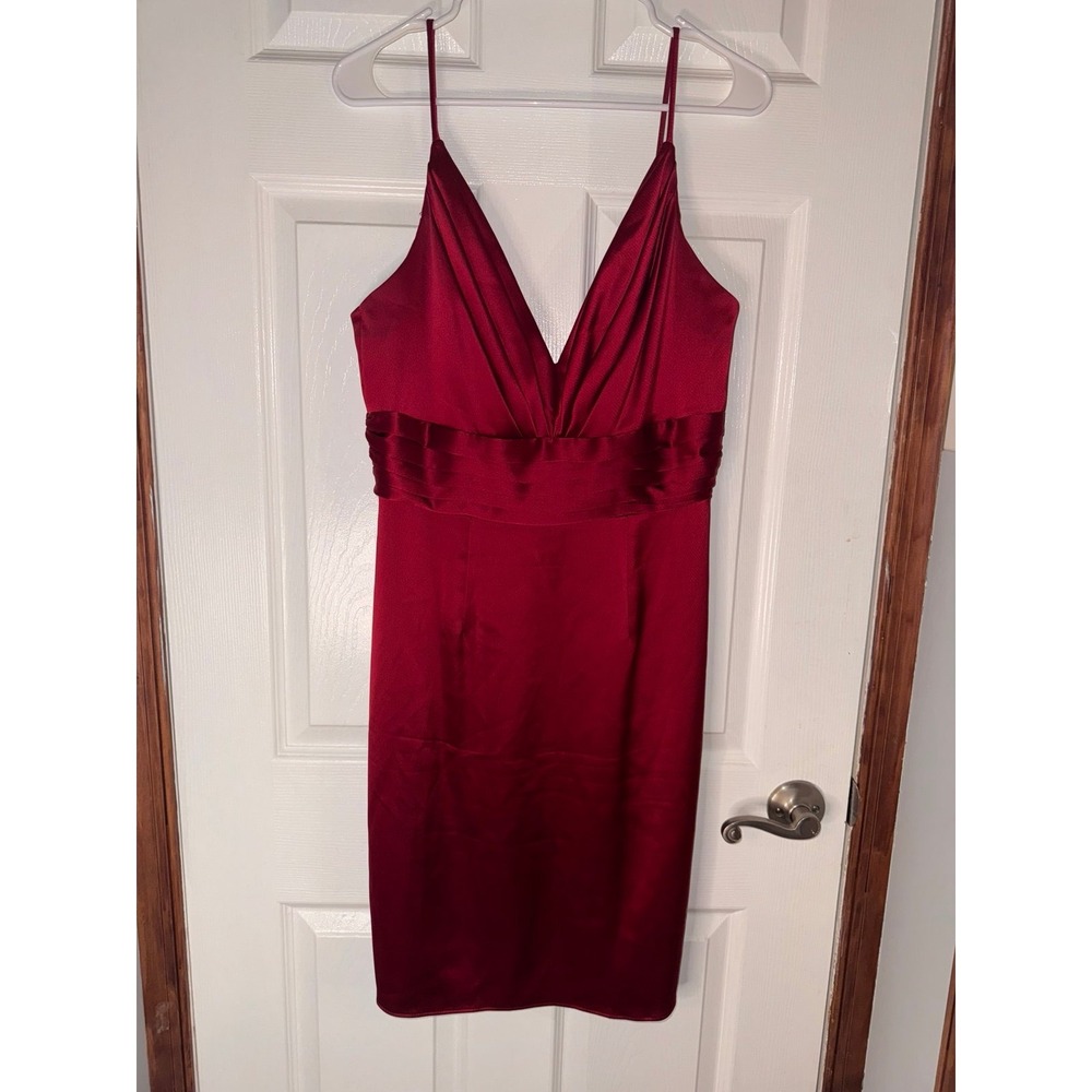 ABS Allen Schwartz Women's‎ Red Dress - Size 8